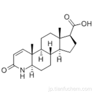 １Ｈ−インデノ［５，４ − ｆ］キノリン−７−カルボン酸、２，４ａ、４ｂ、５，６，６ａ、７，８，９，９ａ、９ｂ、１０，１１，１１ａ−テトラデカヒドロ−４ａ、６ａ−ジメチル−２−オキソ - 、（57193814,4aR、4bS、6aS、7S、9aS、9bS、11aR） -  CAS 104239-97-6